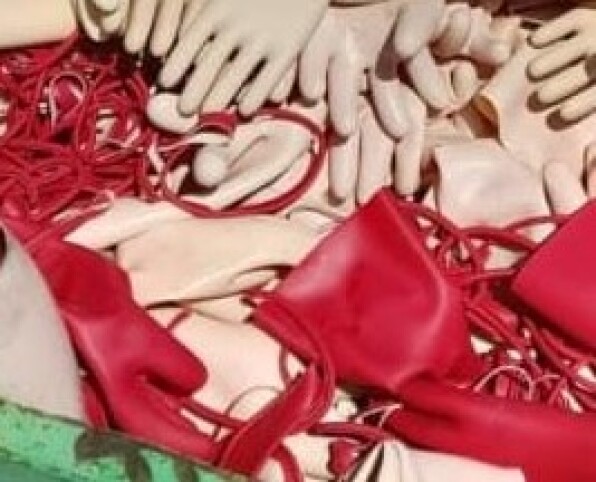 Caucho natural vulcanizado scrap